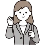A New Employee Female Who Makes A Guts Pose SVG Icon